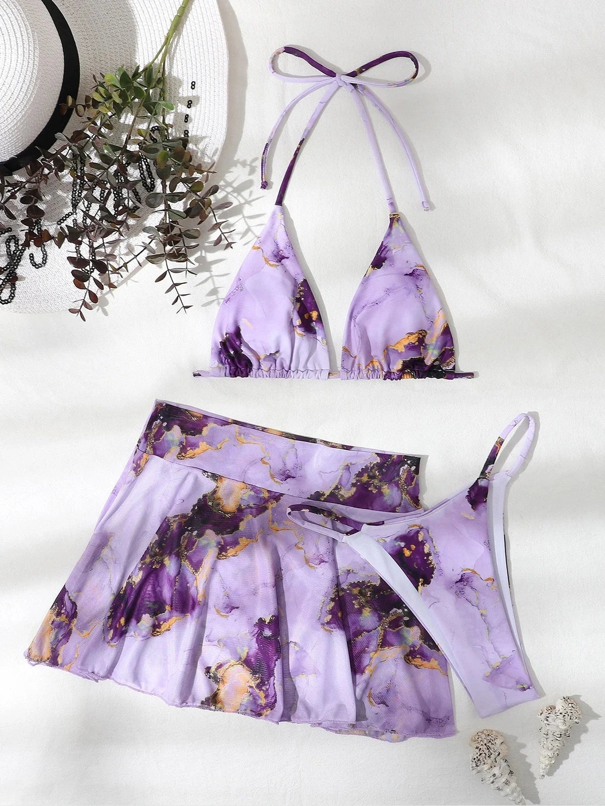 Conjunto de Biquíni 3 Peças Hannah
