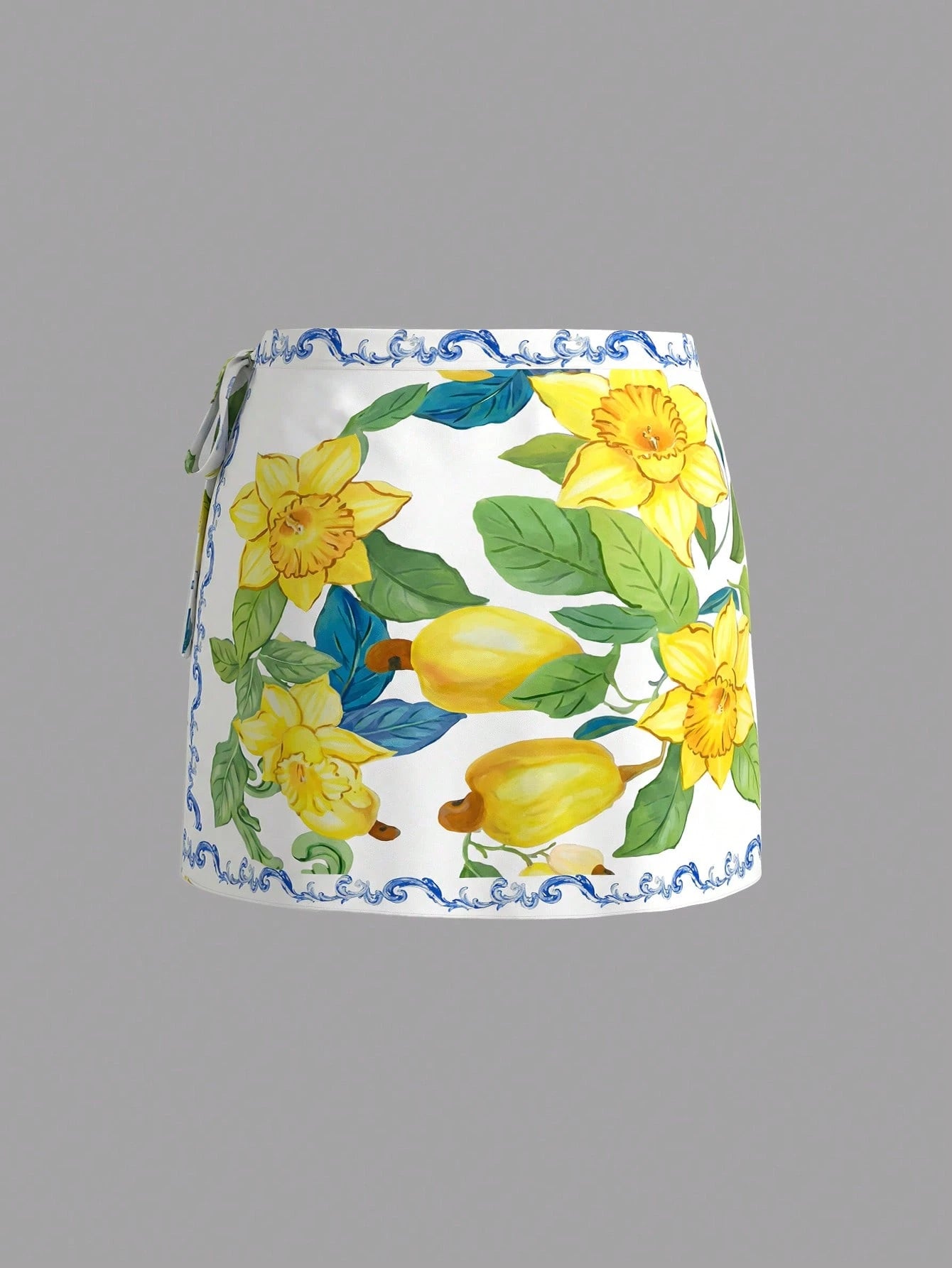 Conjunto Luxo Maiô + Saia Samira