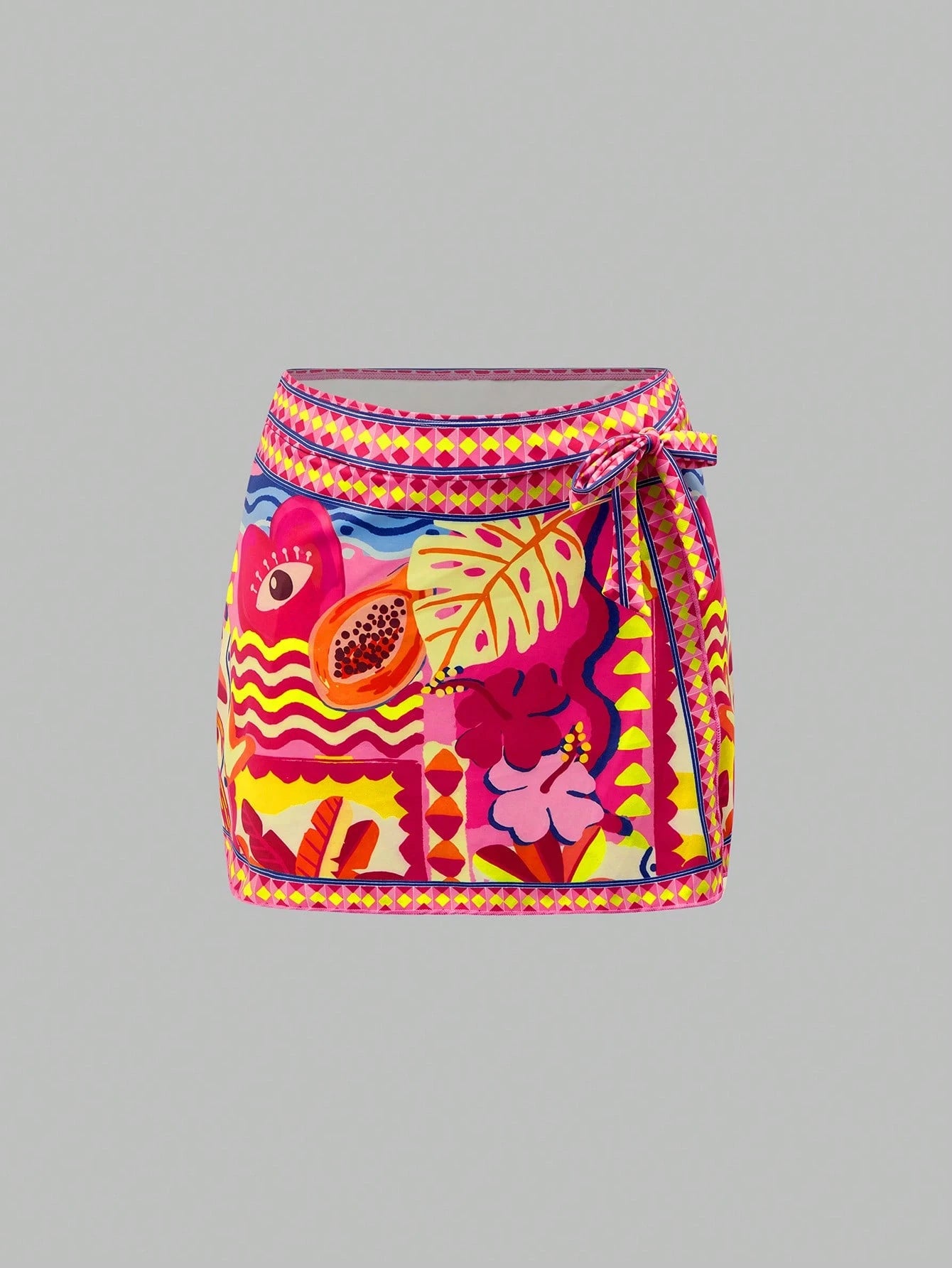 Conjunto Luxo Maiô + Saia Samira