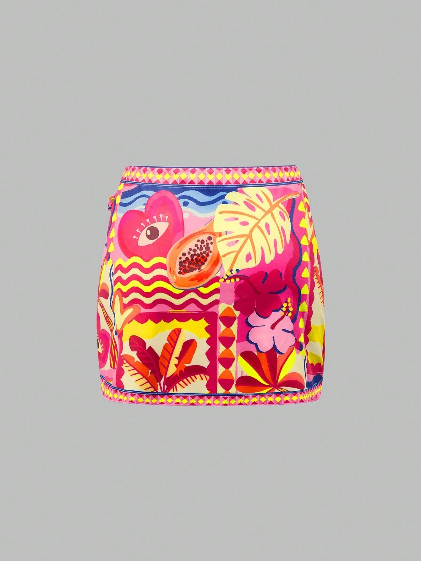 Conjunto Luxo Maiô + Saia Samira