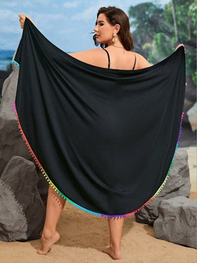 Saída De Praia Plus Size Kayte